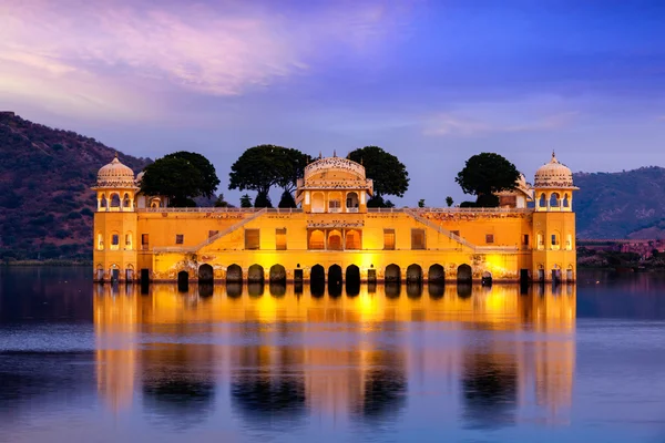 Palácio de Água Jal Mahal. Jaipur, Rajasthan, Índia — Fotografia de Stock