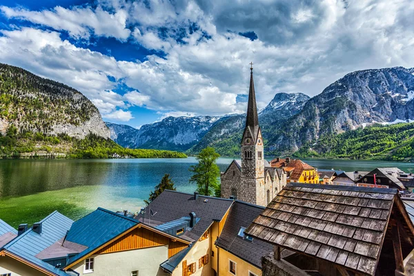 Hallstatt village, Austria — Stock Photo, Image