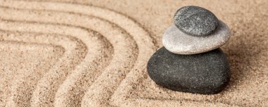 Japon Zen taş Bahçe