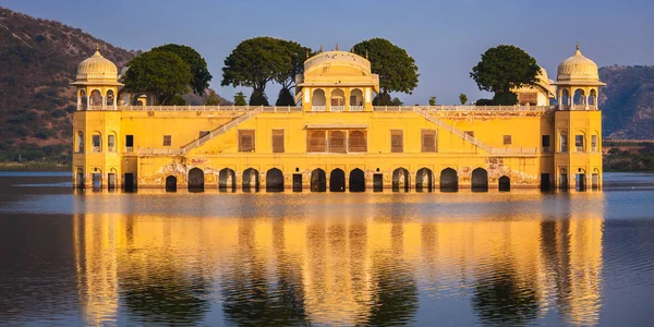 Jal mahal palace di acqua. Jaipur, rajasthan, india — Foto Stock