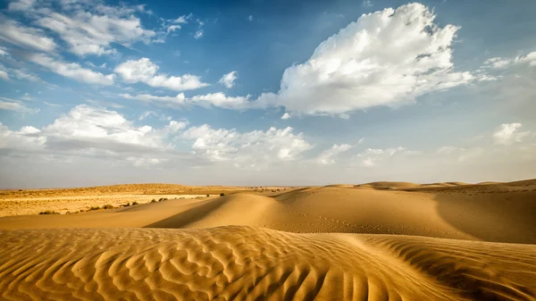 Dunes of Thar Desert, Rajasthan, India — Stock Photo, Image