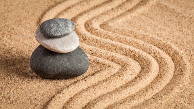 Japon Zen taş Bahçe