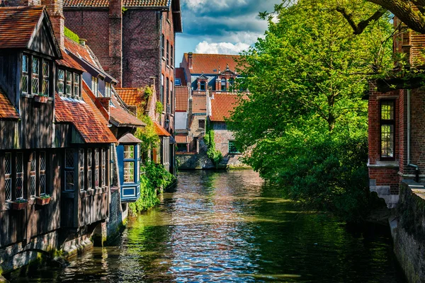 Bruges Brugge kasaba, Belçika — Stok fotoğraf