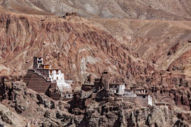 Basgo Manastırı. Ladakh, Hindistan