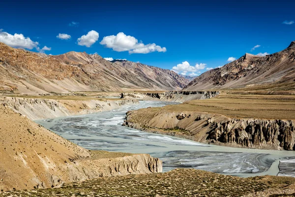 Himalayan landscape in Himalayas — Stock Photo, Image