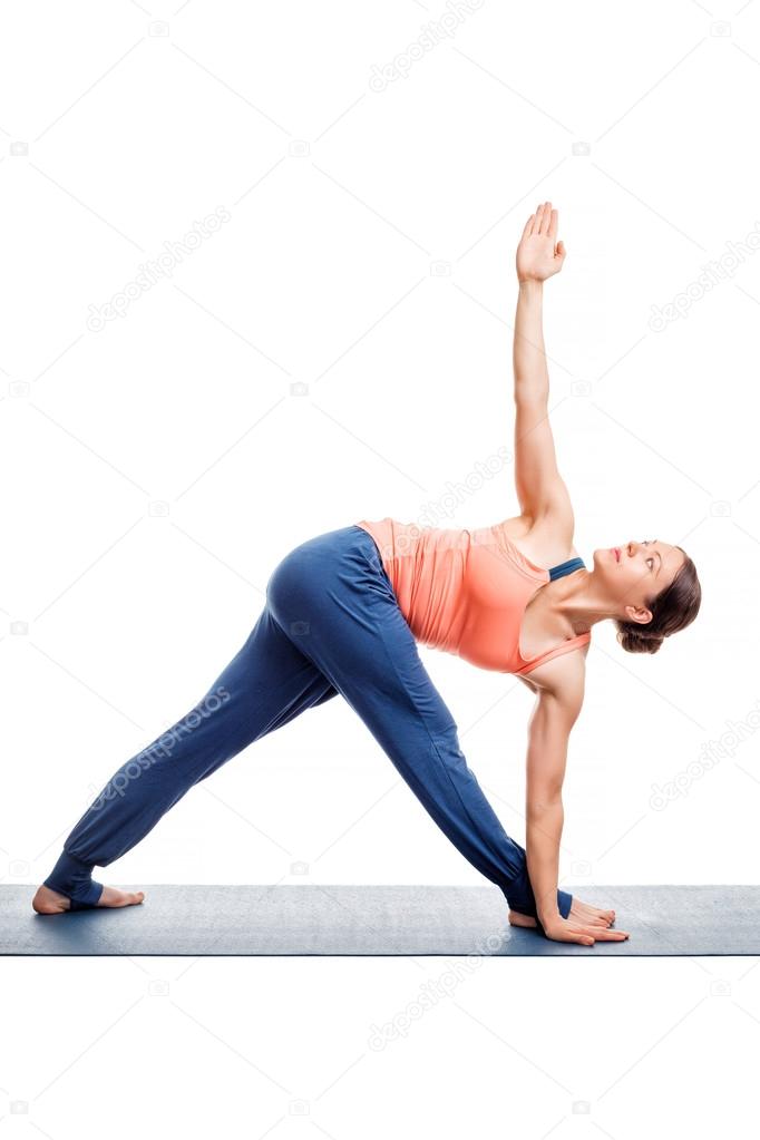Woman doing Ashtanga Vinyasa yoga