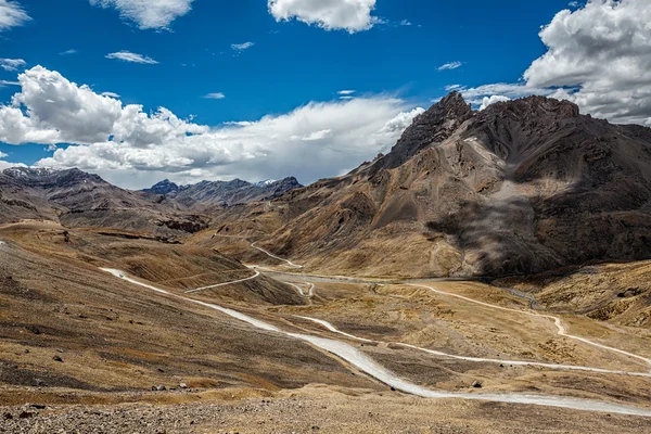 Strada Manali-Leh in Himalaya — Foto Stock