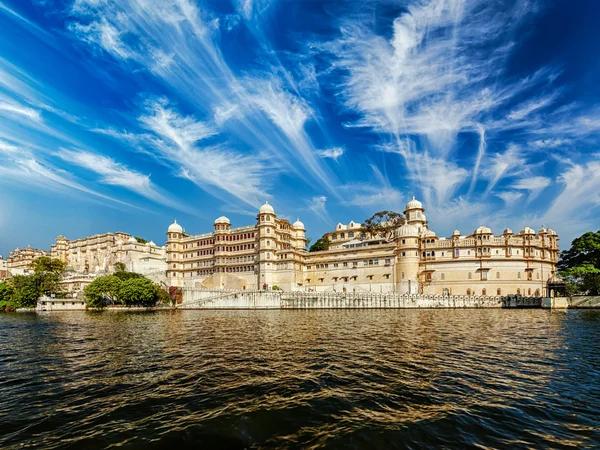 Stadtpalast, udaipus, rajasthan — Stockfoto