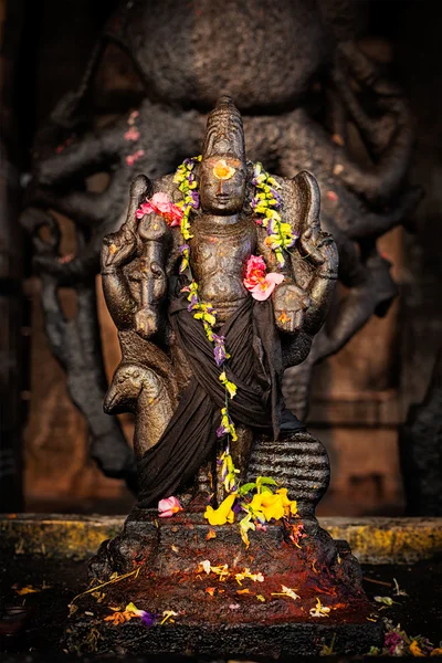 Murugan зображення. Brihadishwara храм, Tanjore — стокове фото