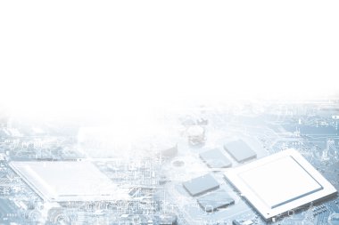 teknoloji kavramı, illüstrasyon