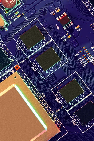 Zamykanie Obwodów Elektronicznych — Zdjęcie stockowe