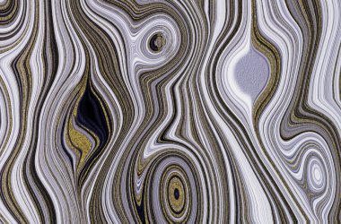 Güzel Renkli Karışık Sıvı Boyama.