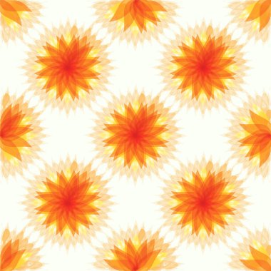 Vektör geometrik çiçek deseni. Asgari pürüzsüz doku.