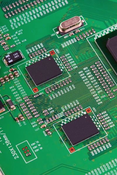 Electronic Circuit Board Close — Stock Photo, Image