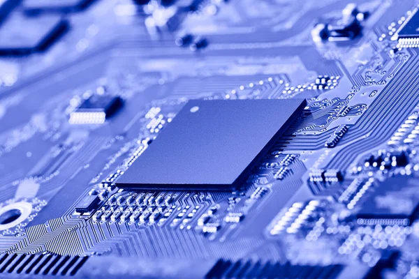 Electronic Circuit Board Close — Stock Photo, Image