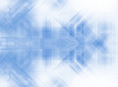 Teknoloji konsepti, soyut illüstrasyon geçmişi