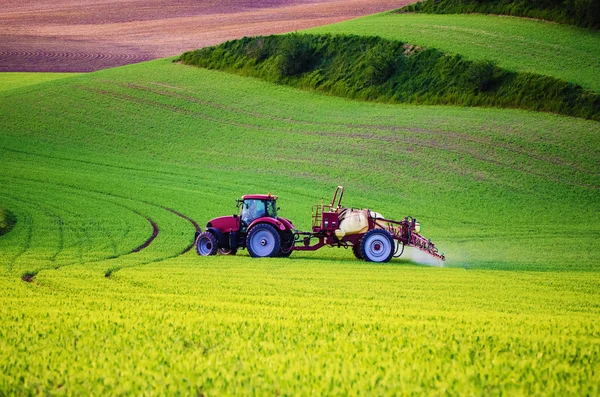Farm Μηχανήματα ψεκασμός με εντομοκτόνα — Φωτογραφία Αρχείου