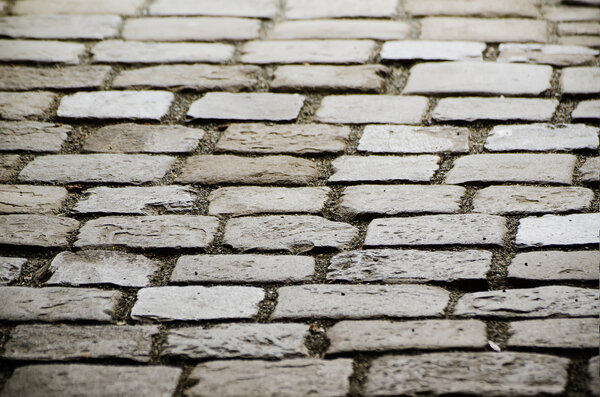 Paving stone city texture, abstract european background