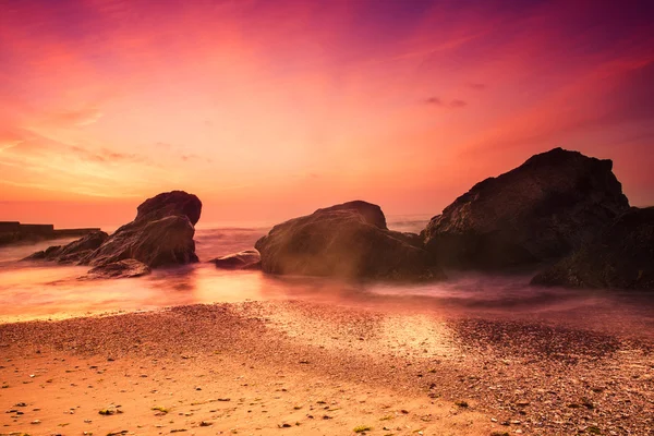 Amanecer en el mar — Foto de Stock