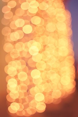 Noel parlak bokeh