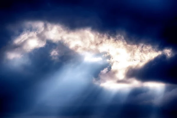 Dramatyczne tło nieba — Zdjęcie stockowe