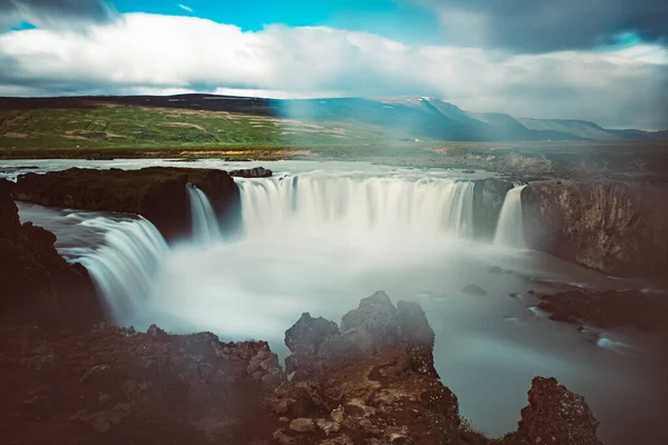 Cascata Godafoss in Islanda — Foto Stock