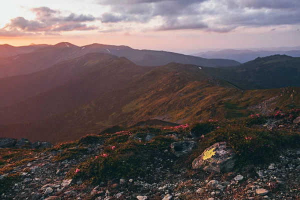 Úžasná horská krajina — Stock fotografie