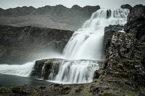 Cascada de Dynjandi, Islandia —  Fotos de Stock