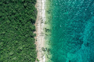 Yaratıcı asgari plaj kavramı.