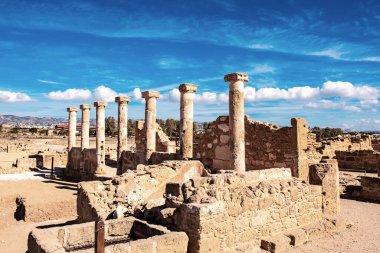 Pathos yakınlarında antik kalıntılar