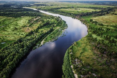 Kırsal yaz günbatımı