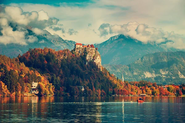 Castelo de Bled, Eslovénia. — Fotografia de Stock