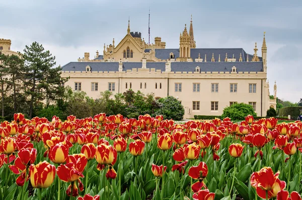 Lednický palác, Česká republika — Stock fotografie