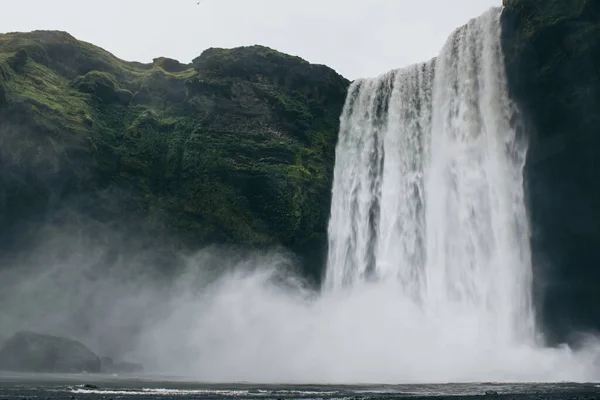 Scogafoss vattenfall på Island — Stockfoto
