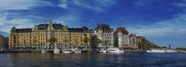 Stockholm şehri manzarası