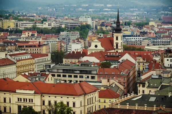 Vista de la ciudad Brno, República Checa — Foto de Stock