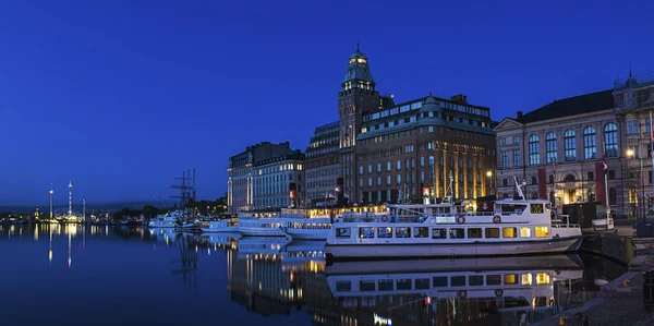 Nacht in Stockholm — Stockfoto