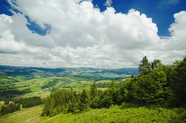 Karpaten berglandschap — Stockfoto