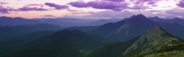 Mountain sunset — Stock Photo, Image