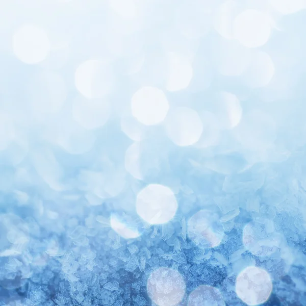 Vinter-iset bakgrunn – stockfoto