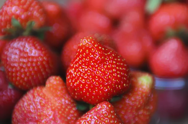 Strawberry at market — Stock Photo, Image