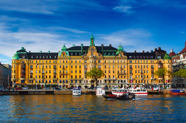 Stadsutsikt Stockholm — Stockfoto