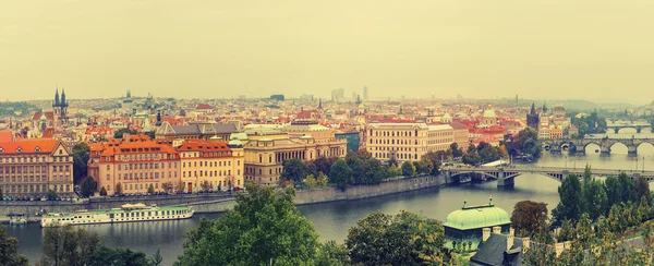 Panorama miasta Praga — Zdjęcie stockowe