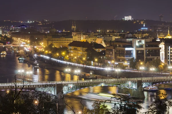 Prague at Night — Stock Photo, Image