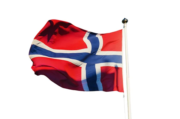 Bandeira da Noruega — Fotografia de Stock