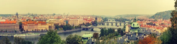 Panorama miasta Praga — Zdjęcie stockowe