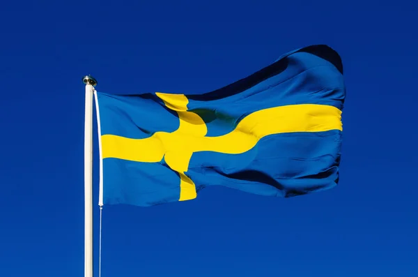 스웨덴의 국기 — 스톡 사진