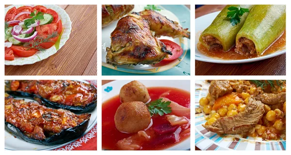 Food set oriental cuisine. — Stock Image Food set oriental cuisine. Stock Picture