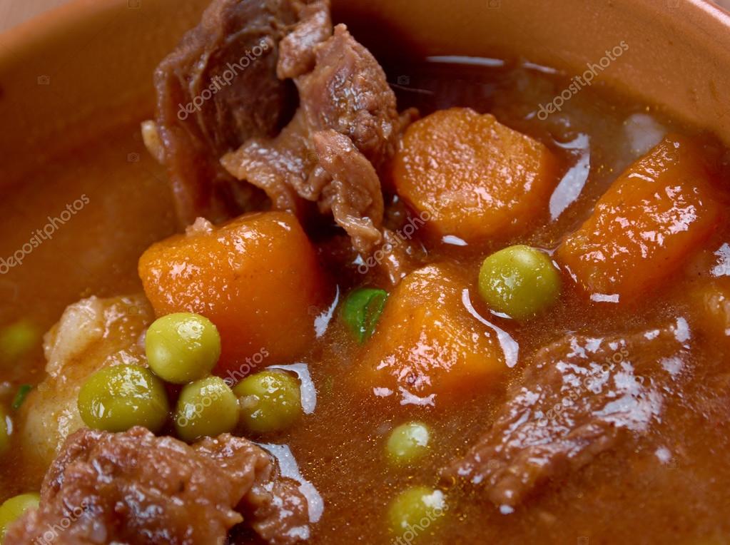 Beef fricassee — Stock Photo © fanfon 55740637