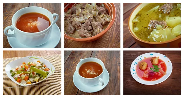 Food set oriental Middle East cuisine.collage — Stock Image Food set oriental Middle East cuisine.collage Royalty Free Stock Images
